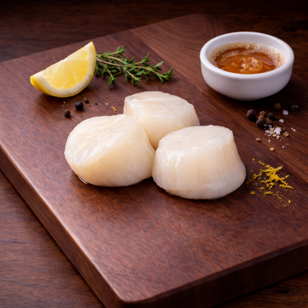 Pilgrimsmusslor XXL (2kg)